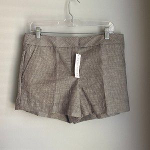 NEW Trink Turk Corbin 2 Shorts Pin Stripe Black and White